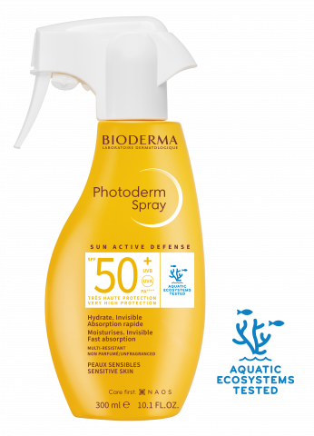 Envase de 300 ml Photoderm Spray FPS 50+ de Bioderma
