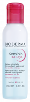 Envase de 125ml de Sensibio H2O eye de Bioderma