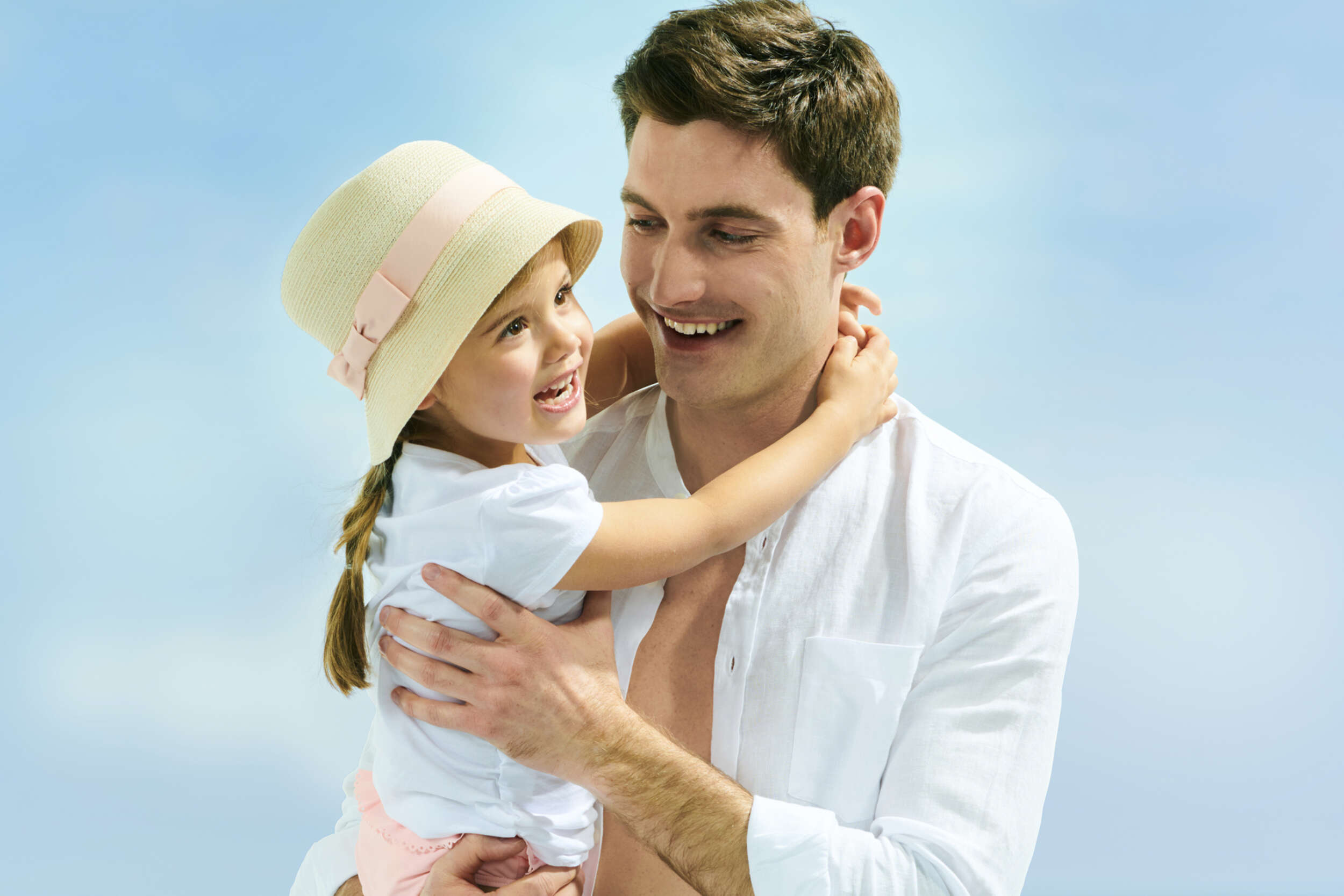 Imagen de padre e hija