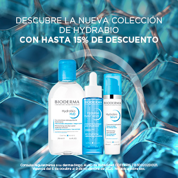 15% de descuento en productos Hydrabio