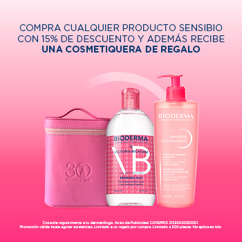 Cosmetiquera de regalo en compras de Sensibio